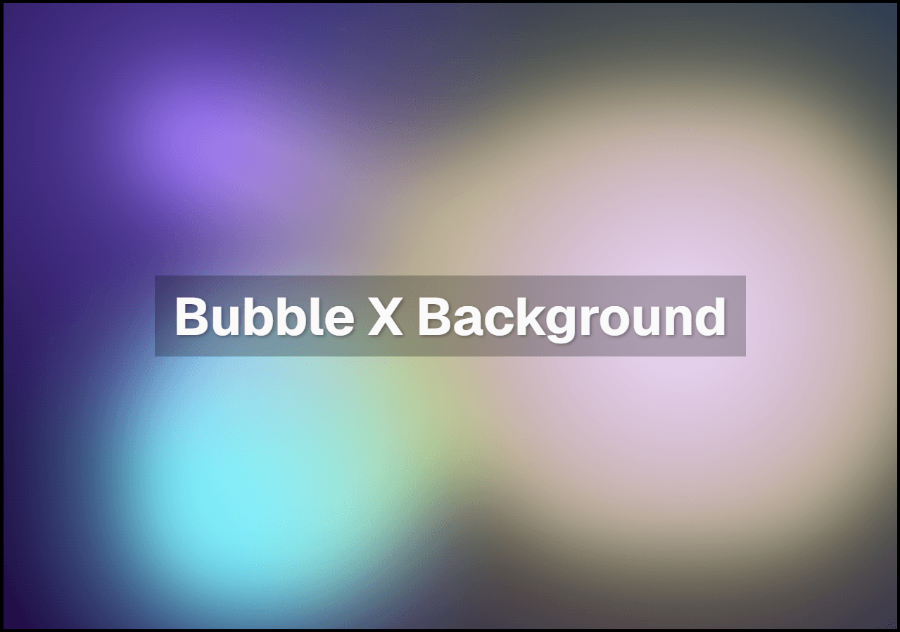 Bubble Background